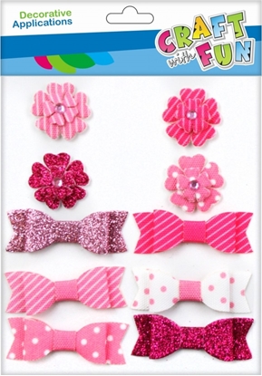 Изображение Craft with Fun CF OZDOBA DEK MATER KOKARD/KWI SPRZYL 10SZT ROZ