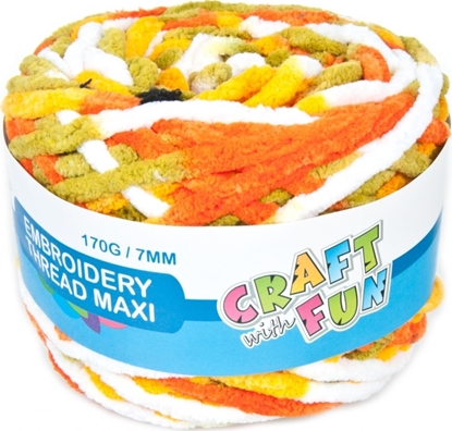 Изображение Craft with Fun CF OZDOBA DEK MULINA GIGA 170G 5MM ZIEL MIX 6/60