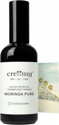 Изображение Creamy Olejek do mycia i demakijażu twarzy Moringa Pure 100ml