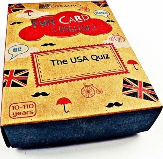 Picture of Creativo Fun Card English The USA Quiz CREATIVO