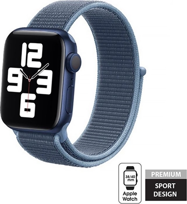 Picture of Crong Pasek sportowy Crong Nylon do Apple Watch 38/40mm (Ocean Blue)