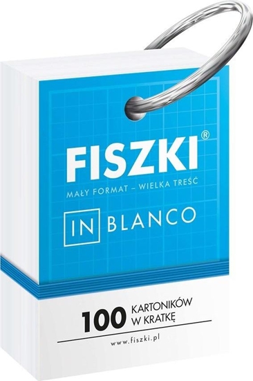 Picture of Cztery Głowy Fiszki in blanco. 100 kartoników w kratkę