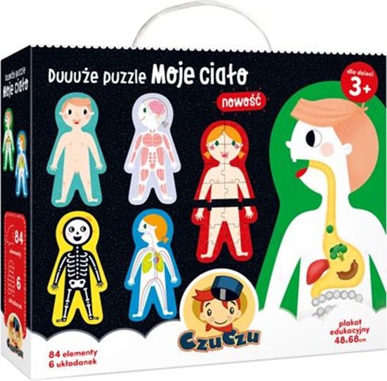 Picture of Czuczu Duuuże Puzzle Moje Ciało 3+