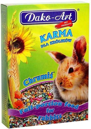 Picture of Dako-Art 1kg CHRUMIŚ karma DLA KRÓLIKA