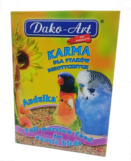 Изображение Dako-Art 500g ANDULKA karma DLA EGZOTYCZNYCH