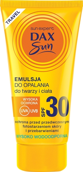 Picture of Dax Sun Dax Sun Emulsja do opalania d twarzy i ciała SPF 30 travel-50ml