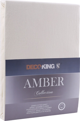 Attēls no Decoking Prześcieradło Amber Cream r. 120x200 cm