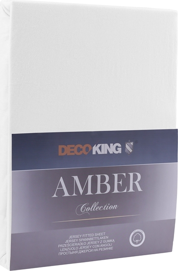 Picture of Decoking Prześcieradło Amber White r. 180x200cm