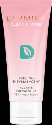 Attēls no Dermika Clean & More Peeling enzymatyczny do cery wrażliwej 75 ml