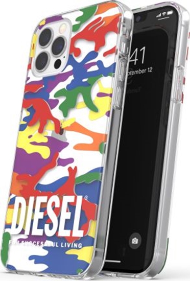 Picture of Diesel DIESEL CLEAR CASE PRIDE CAMO AOP IPHONE XR WIELOBARWNY standard