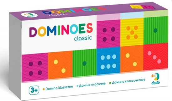 Изображение Dodo Domino klasyczny 28 elementów
