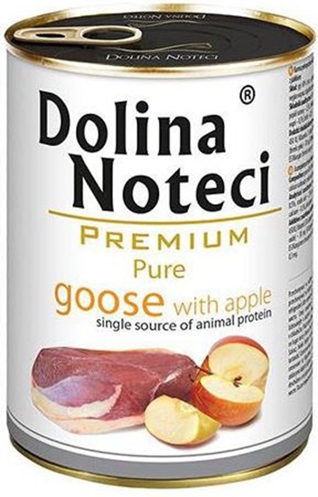 Изображение Dolina Noteci Dolina Noteci Pies Pure, gęś i jabłko puszka 400g