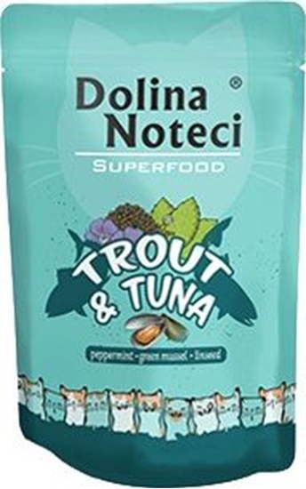 Изображение Dolina Noteci Dolina Noteci Superfood – pstrąg i tuńczyk 85 g