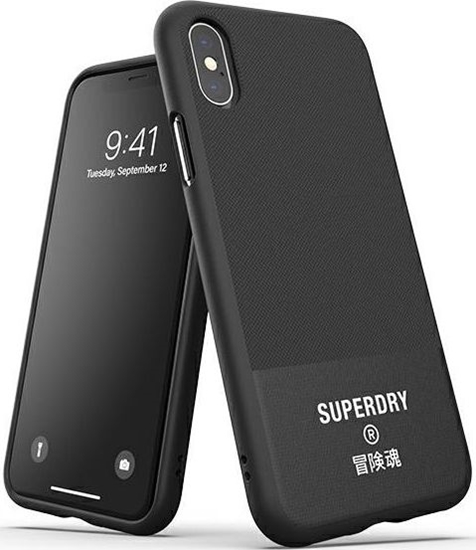 Изображение Dr Nona SuperDry Moulded Canvas iPhone X/Xs Case czarny/black 41544