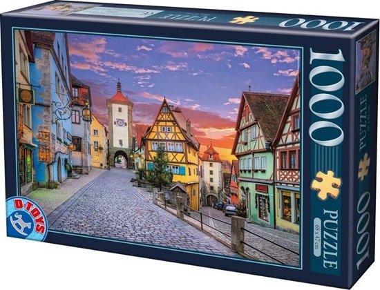 Picture of D-Toys Puzzle 1000 Niemcy, Rottenburg