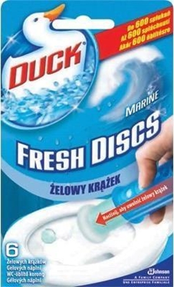 Изображение duck ŻELOWE KRĄŻKI Z APLIKATOREM DUCK FRESH DISCS MARINE 5926