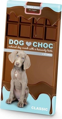 Изображение Duvo+ Duvo+ Czekolada Dog Choc Classic 100g, przysmak dla psów