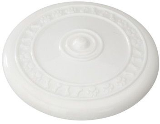 Picture of EBI Zabawka Rubber Frisbee Biała/wanilia 23cm