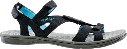 Изображение Elbrus Sandały damskie Laren Black/Light blue r. 37