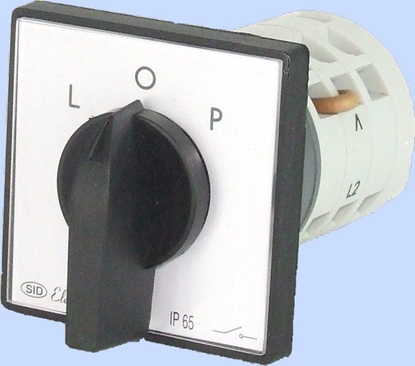 Picture of Elektromet Łącznik krzywkowy L-0-P 3P 25A IP65 Łuk E25-42 (952541)