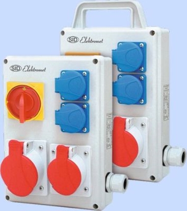 Picture of Elektromet Rozdzielnica budowlana 1x 5P/16A 1x 5P/32A 400V 2x 2P+Z/16A 250V (RSK-1 940002)