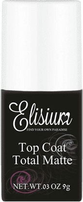 Attēls no Elisium ELISIUM_Top Coat Total Matte matowy top do lakierów hybrydowych 9g