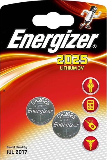 Picture of Energizer Bateria CR2025 165mAh 2 szt.