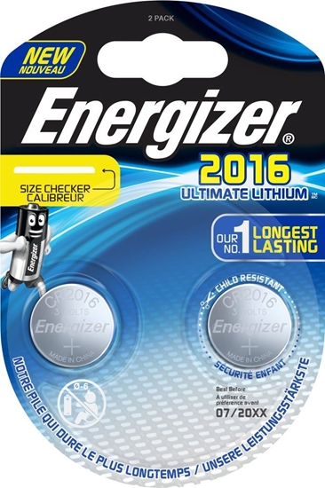 Picture of Energizer Bateria Ultimate CR2016 90mAh 2 szt.