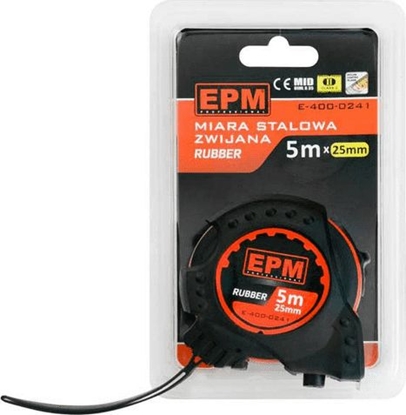 Attēls no EPM miara zwijana Rubber 5m*25mm (E-400-0241)