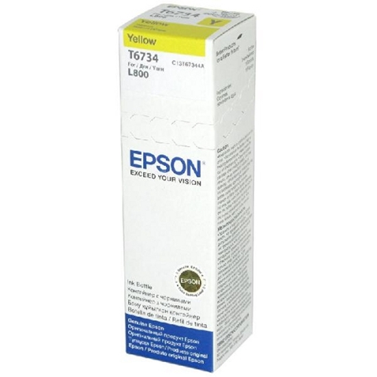 Picture of Epson T6734 ink cartridge 1 pc(s) Original Yellow