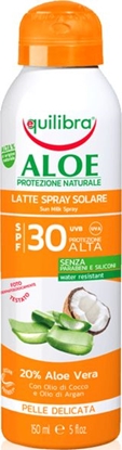 Attēls no Equilibra Aloesowe mleczko do opalania w sprayu SPF 30+, 150 ml