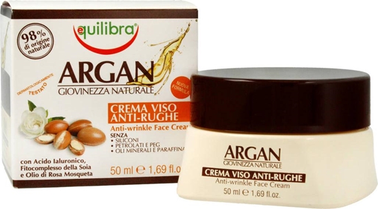 Picture of Equilibra EQUILIBRA_Argan Anti-Wrinkle Face Cream przeciwzmarszczkowy krem do twarzy 50ml