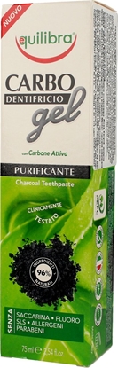 Picture of Equilibra Pasta do zębów Carbo Gel Charcoal Toothpaste 75ml