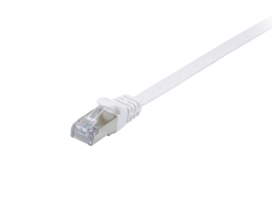 Picture of Equip Cat.6A U/FTP Flat Patch Cable, 3.0m, White