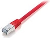 Изображение Equip Cat.6A Platinum S/FTP Patch Cable, 0.5m, Red