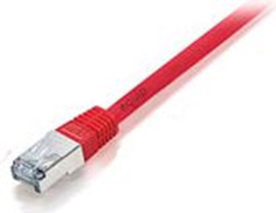 Picture of Equip Cat.6A Platinum S/FTP Patch Cable, 0.5m, Red