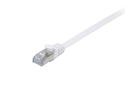 Attēls no Equip Cat.6A U/FTP Flat Patch Cable, 2.0m, White