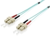 Picture of Equip SC/SC Fiber Optic Patch Cable, OM3, 10m