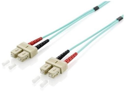 Attēls no Equip SC/SC Fiber Optic Patch Cable, OM3, 2.0m