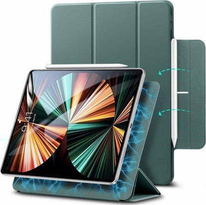 Изображение Etui na tablet ESR Etui ESR Rebound Magnetic Apple iPad Pro 11 2020/2021 (2. i 3. generacji) Forrest Green