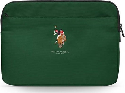 Picture of Etui U.S. Polo Assn Polo Embroidery 13" Zielony