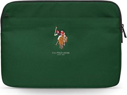 Изображение Etui U.S. Polo Assn Polo Embroidery 13" Zielony