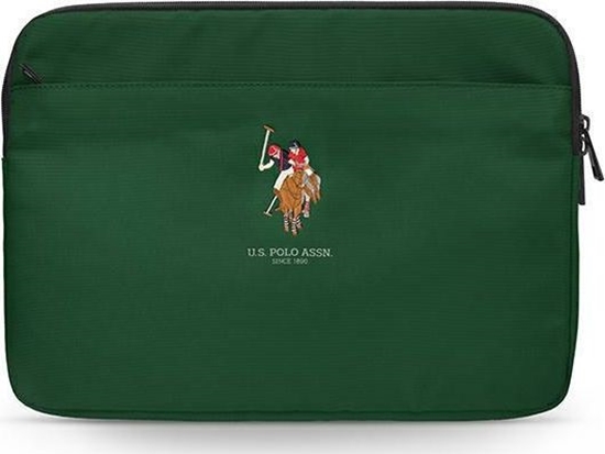 Picture of Etui U.S. Polo Assn Polo Embroidery 13" Zielony