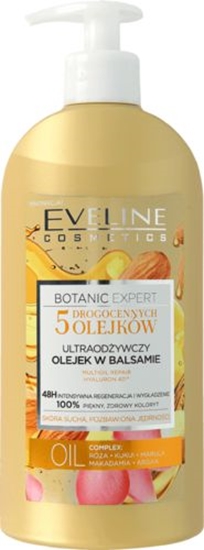 Изображение Eveline Botanic Expert Ultraodżywczy Olejek w balsamie do ciała 5 olejków 350ml