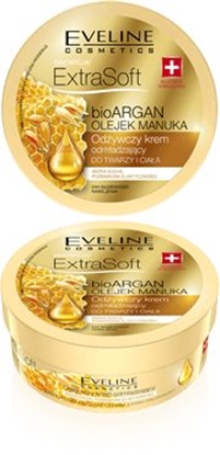 Picture of Eveline Extra Soft bio Argan i Olejek Manuka Odżywczy krem odmładzający do twarzy i ciała 175ml