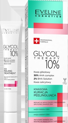 Изображение Eveline Kwasowa kuracja peelingująca Glycol Therapy 10% 20ml