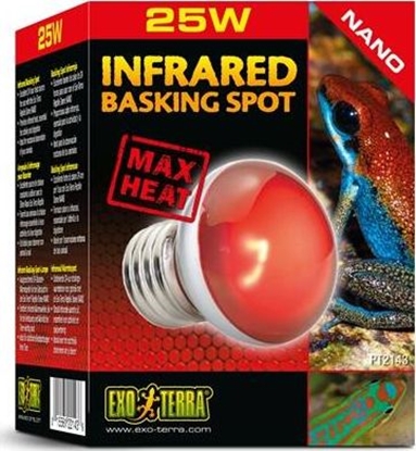 Attēls no Exo Terra Żarówka Exo Terra Infrared Basking Spot, NANO, 25W