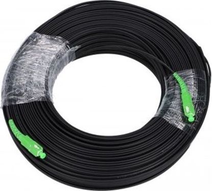 Attēls no Patchcord SC/APC-SC/APC SM G.657A2 SIMPLEX 80m Flat Drop