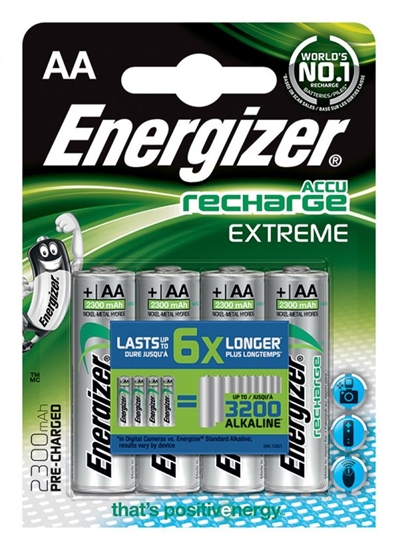 Picture of Energizer Akumulator Extreme AA / R6 2300mAh 4 szt.