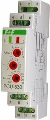 Изображение F&F Przekażnik czasowy 10-funkcyjny 3xNO/NC 100-264V AC/DC (PCU-530)